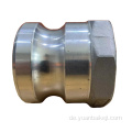 Aluminium -Camlock -Kopplung Typ A BSP/NPT -Thread